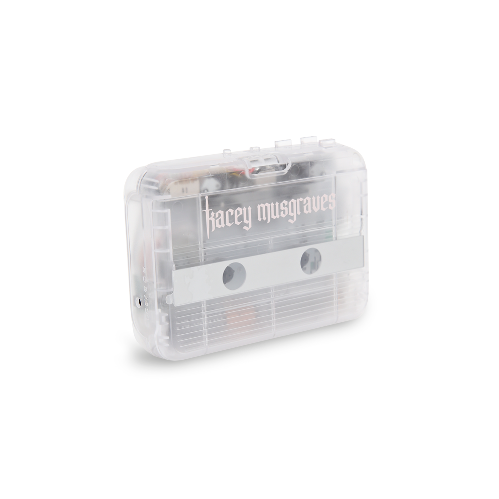 KM Cassette Tape Player With Bluetooth Kacey Musgraves