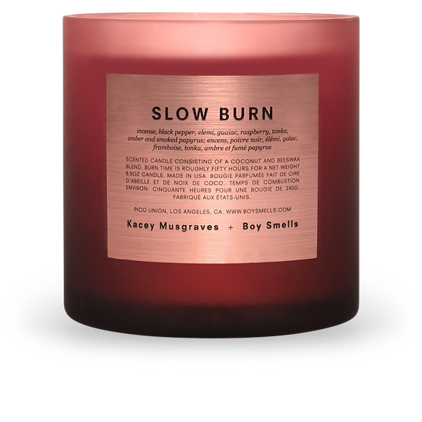 KM + Boy Smells Slow Burn Candle