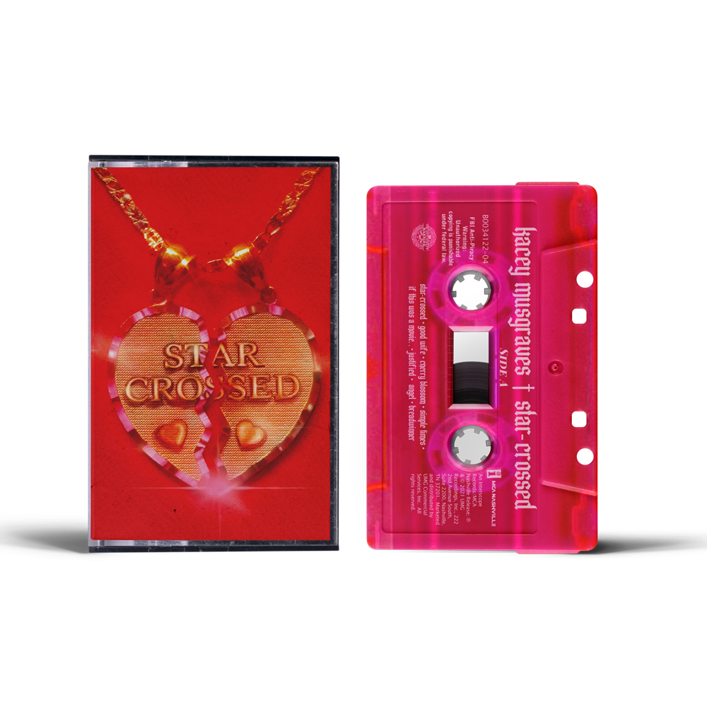 Star-Crossed Cassette Tape - Translucent Pink