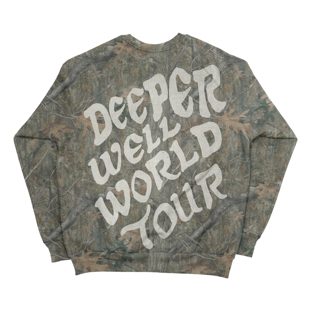 Deeper Well World Tour Camo Sweatshirt (SM only) – Kacey Musgraves