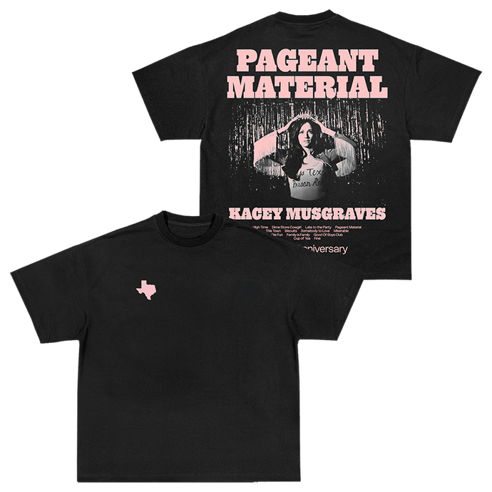 Pageant Material 10th Anniversary Tee