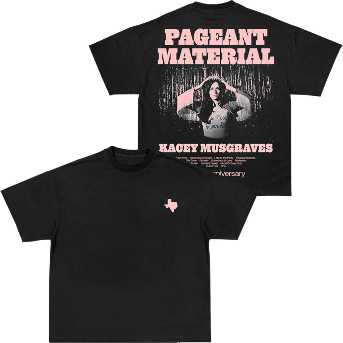 Pageant Material 10th Anniversary Tee
