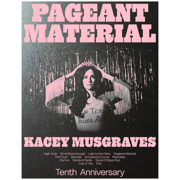 Pageant Material 10th Anniversary Poster