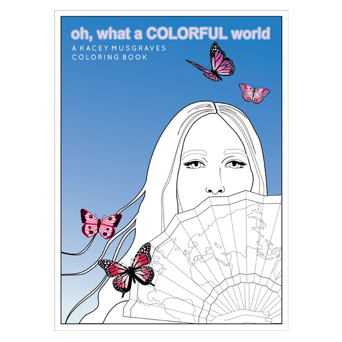 Oh, What A Colorful World Coloring Book