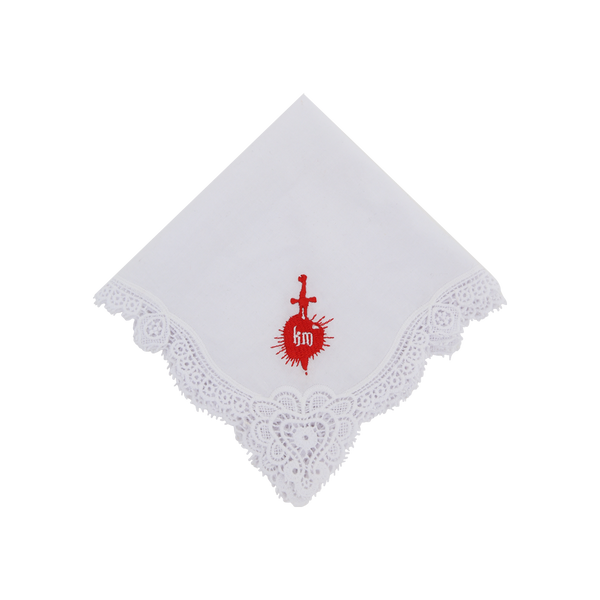KM Embroidered Handkerchief