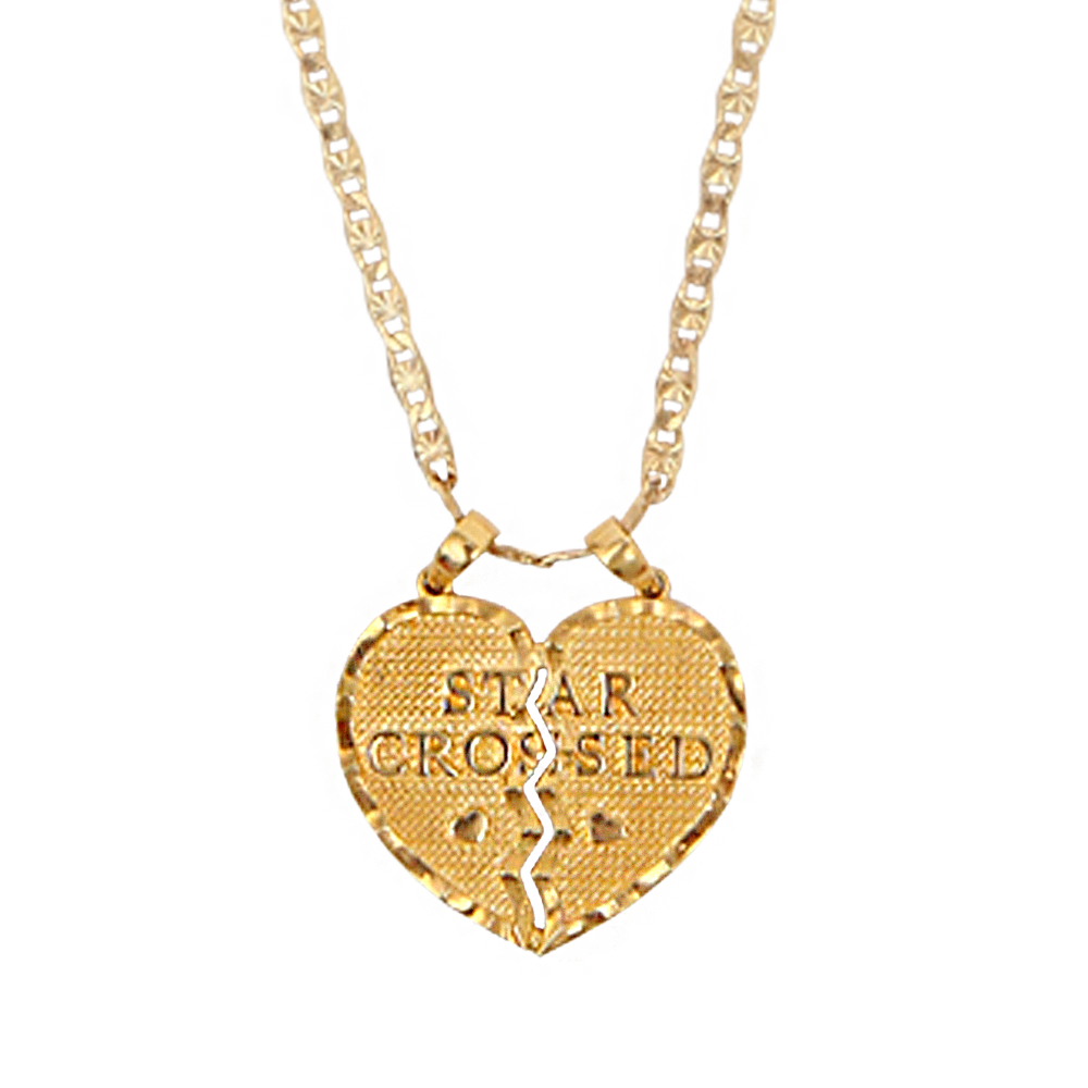 Reunion heart necklace online