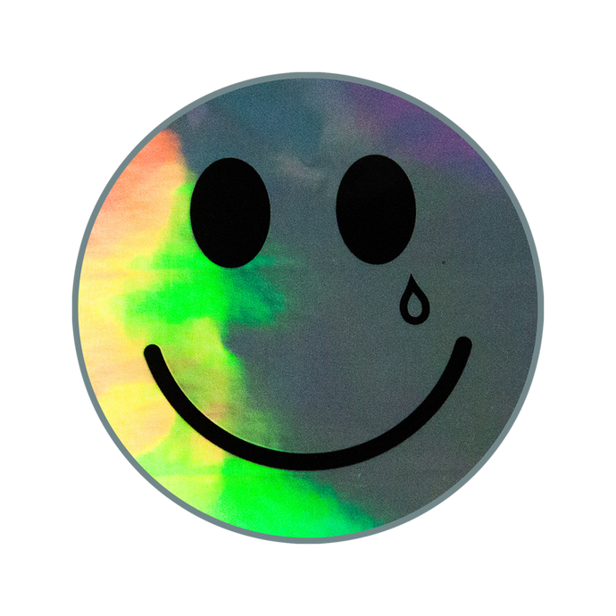 Happy & Sad Holographic Sticker