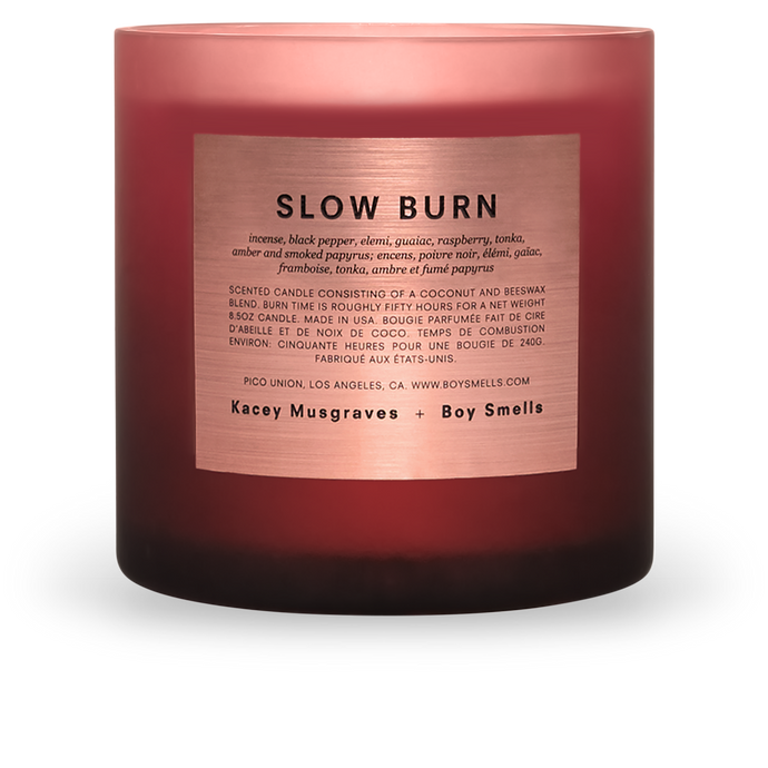 KM + Boy Smells Slow Burn Candle