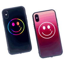Light-Up Happy & Sad iPhone Case