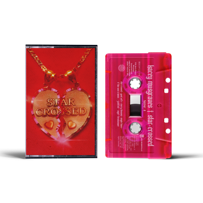 Star-Crossed Cassette Tape - Translucent Pink