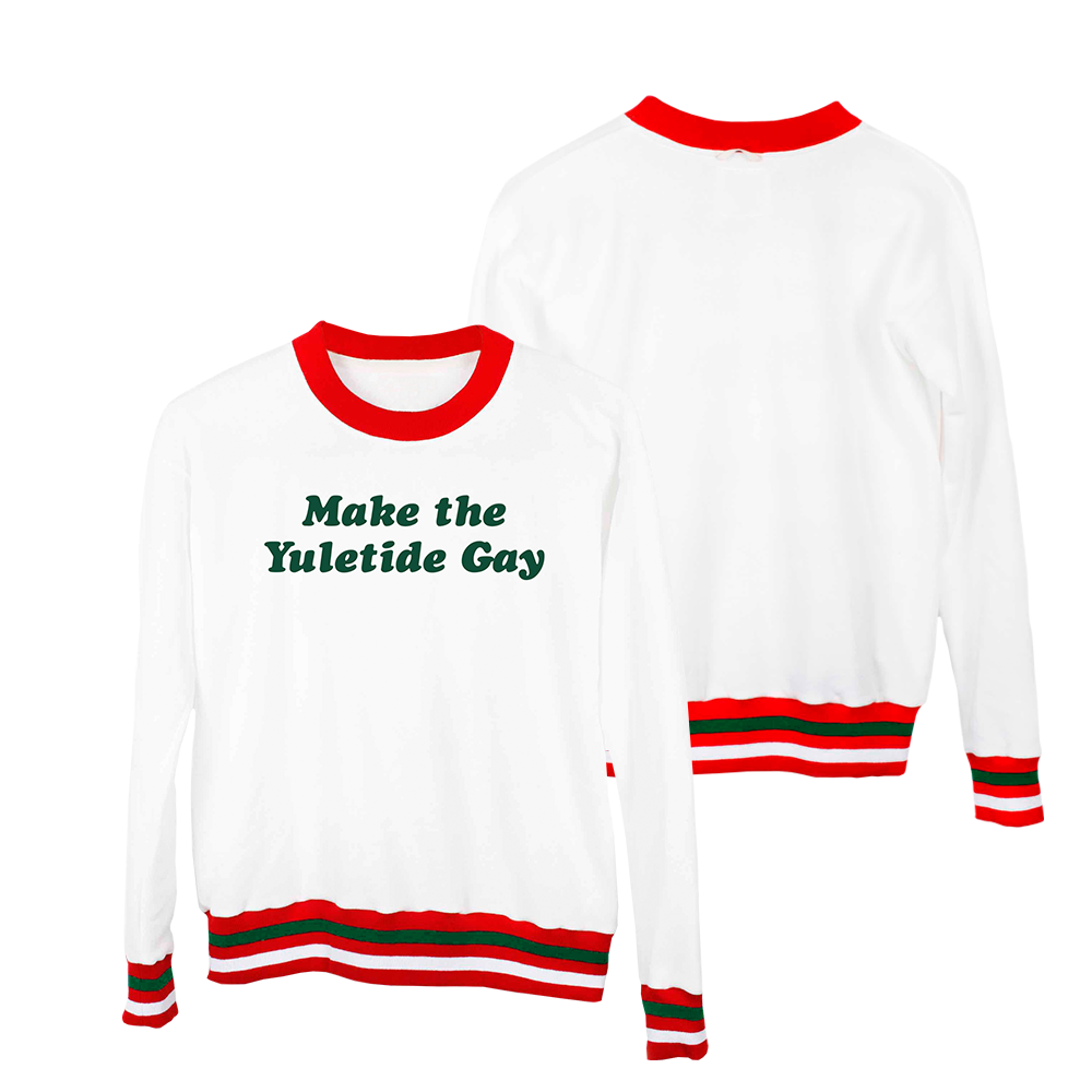 Make The Yule-Tide Gay Sweatshirt (SM Only)